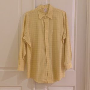 Brooks Brothers Yellow Oxford Shirt